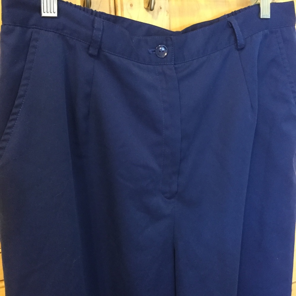 Size Long 16 pant navy blue Leon Levin